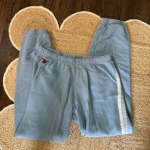 Women’s aviator nation 5 stripe sweatpants